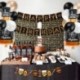 Whiskey Birthday Party Decorations, Aged to Perfection Birthday Party Supplies Whiskey Birthday Banner Garland, Whiskey Cake Toppers, White Black Champagne Gold Balloons Whiskey Bottle Foil Balloons