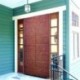 Curtains Door, Red Brick Wall Party Backdrop, Halloween Christmas Decoration